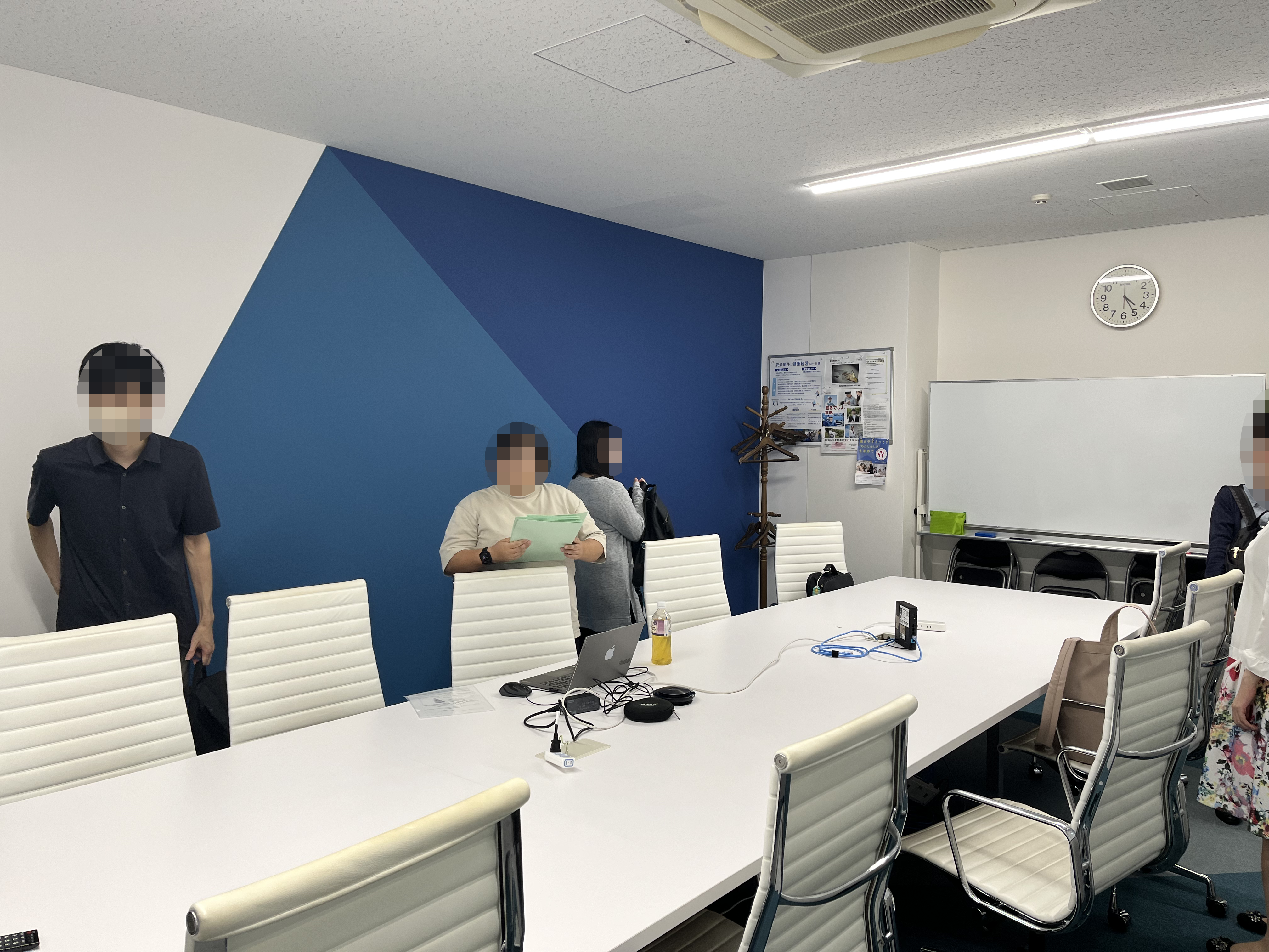 ミーティング前の交流